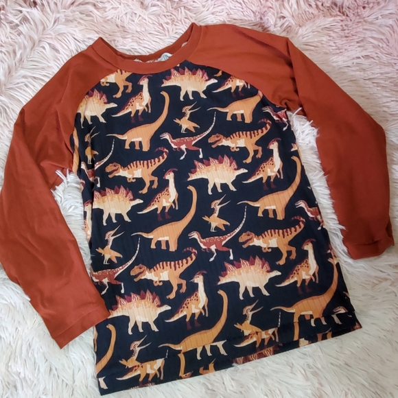 The Little Dickens Shop Other - The Little Dickens Shop, Long Sleeve Dinosaur Shirt